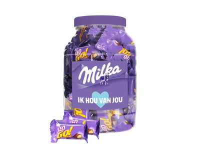 Milka Leo Go mini chocolade 