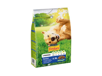 Friskies droog hondenvoer - kip & groenten - senior honden - 3000g