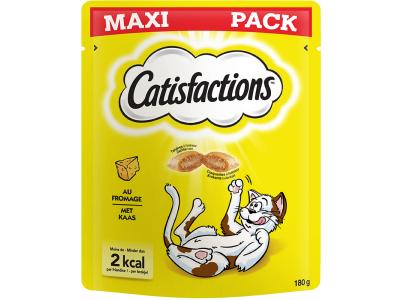 Catisfactions kattensnacks met kaas - kattensnoepjes - 180g