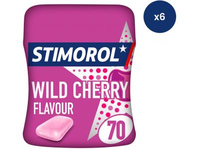Stimorol bottle - Wild Cherry - suikervrij - 101,5g x 6 