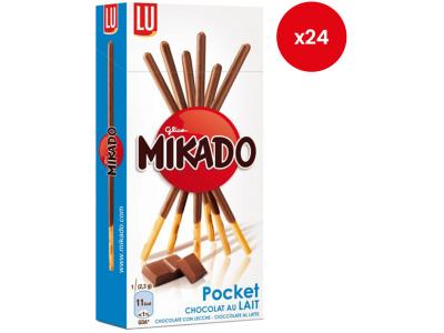 Mikado pocket melkchocolade - 39g x 24