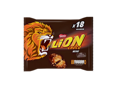 Lion Mini - chocoladerepen - 350g