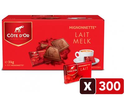 Côte d'Or Mignonnette melk 300 stuks - 3kg