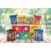 Partybox communie / verjaardag / feest - Croky chips & Haribo snoep - 2980g