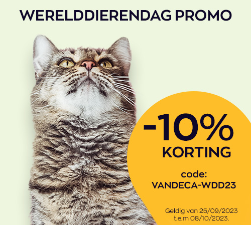 Vandeca kleine banner Werelddierendag - 500 x 449