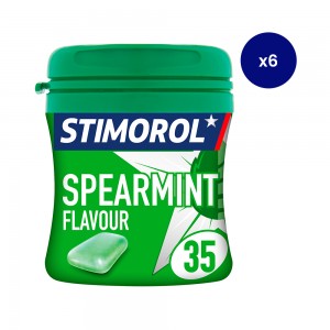 Stimorol - Spearmint - suikervrij - 50,7g x 6