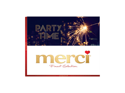 merci party time - merci Finest Selection Assorti chocolade - 8 smaken - 250g