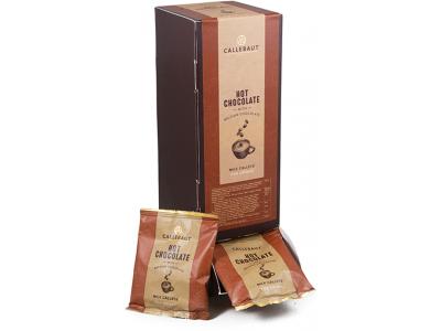 Callebaut melkchocoladestukjes voor chocolademelk - 35g x 25