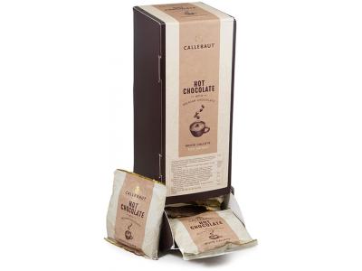 Callebaut witte chocoladestukjes voor chocolademelk - 35g x 25