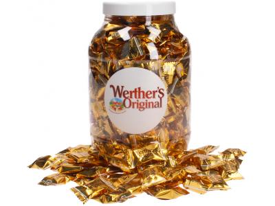 Werther's original - karamelsnoepjes - herbruikbare verpakking - ca. 1400g