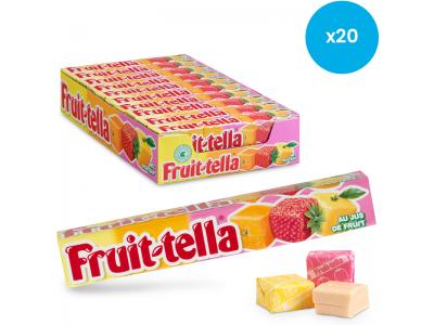 Fruit-tella summer fruits - 20 rollen