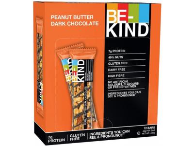 BE-KIND - Single Peanut Butter Dark Chocolat - 12-pack