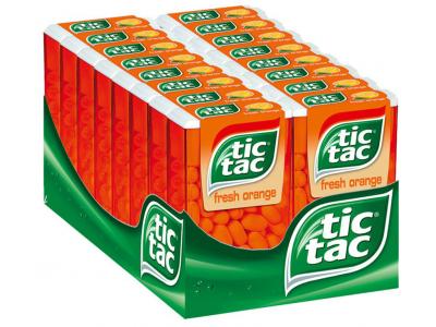 Tic Tac sinaasappel - 49g x 16