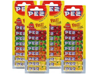 PEZ Refill 8-pack - 4 stuks - 256g