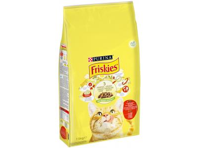Friskies katten droogvoer - Rund, Kip En Groenten - 7,5 kg