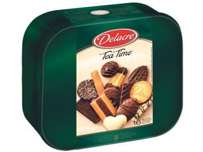 Delacre Tea Time - Koekjesdoos tin - 1000g