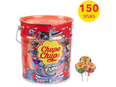 Chupa Chups Tin best of 150 Stuks - 1800g