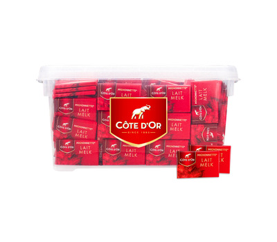 Côte d'Or Mignonnette Melk - 224 stuks in een herbruikbare opbergbox - 2240g