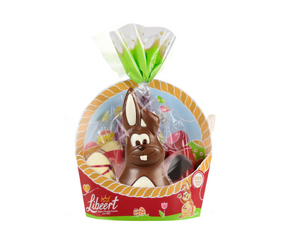 Libeert paasmandje - chocolade voor Pasen - 135g 