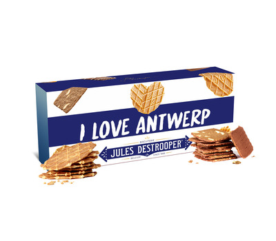 Jules Destrooper Natuurboterwafels (100g) & Amandelbrood met chocolade (125g) - 