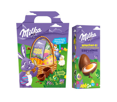 Milka Paaspakket en Egg'Cellent - chocolade voor Pasen - 286g