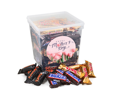 Mars Mini's: Mars, Twix, Snickers - Moederdag chocolade - 110 stuks - 2200g