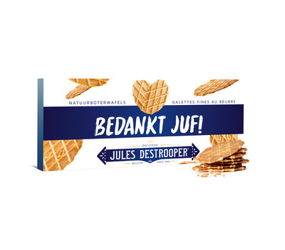 Jules Destrooper Gaufrettes au beurre naturel - 