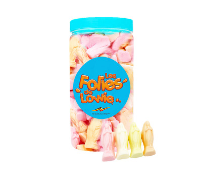 Les Folies de Lowie 'Véronique' - guimauves voor Sint - 600g