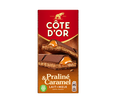 Côte d'Or chocoladetablet - praliné karamel - 200g