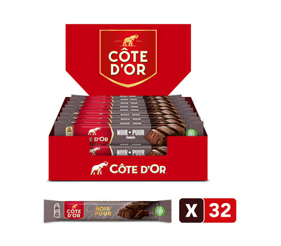 Côte d'Or chocoladerepen - puur - 47g x 32