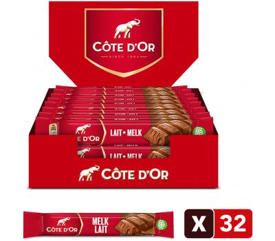 Côte d'Or chocoladerepen - melk - 47g x 32