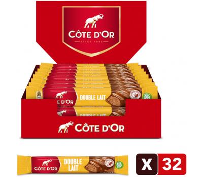 Côte d'Or chocoladerepen - melk double lait - 46g x 32