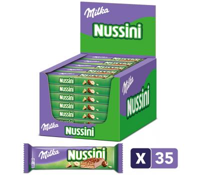 Milka Nussini chocoladerepen - 31g x35
