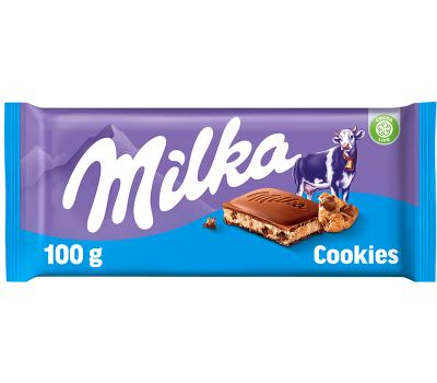 Milka - chocoladetablet met cookies - 100g