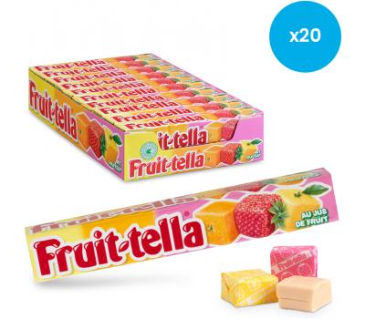 Fruit-tella summer fruits - 20 rollen