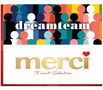 merci dreamteam - merci Finest Selection Assorted chocolade bonbons - 250g