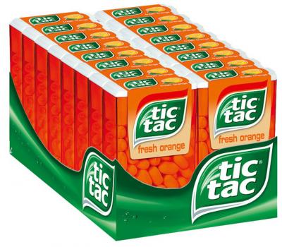 Tic Tac sinaasappel - 49g x 16