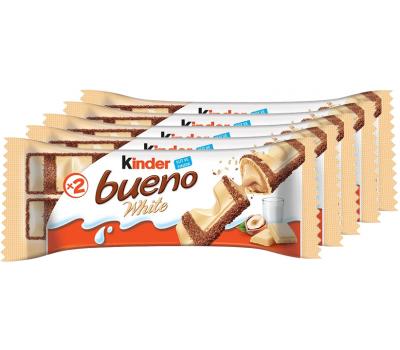 Kinder Bueno wit - 5 stuks - 39g x 5