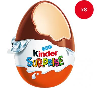 Kinder Surprise - 8 chocolade eieren - 160g
