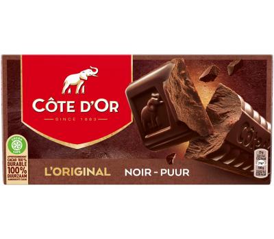 Côte d'Or chocoladereep - puur - 400g 