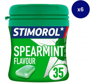 Stimorol - Spearmint - suikervrij - 50,7g x 6