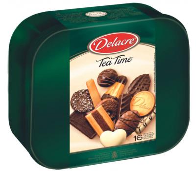 Delacre Tea Time - Koekjesdoos tin - 1000g