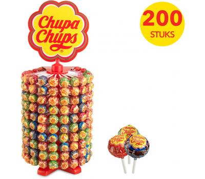 Chupa Chups The Best of Flavours Wheel - 200 lollies x 12g