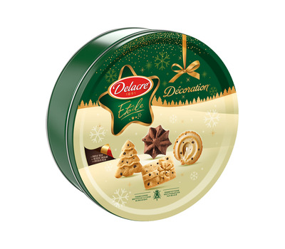 Delacre 'Etoile Décoration' - LIMITED EDITION - feestelijke biscuits voor Kerst - 454g