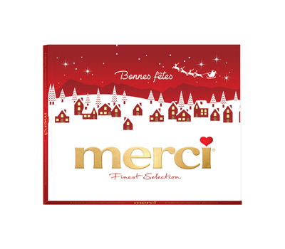 merci bonnes fêtes - merci Finest Selection Assorted - bonbons de chocolat - 250g