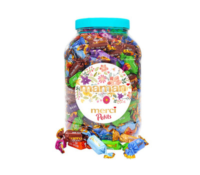 merci Petits chocolat - merci maman - 7 smaken - 1400g