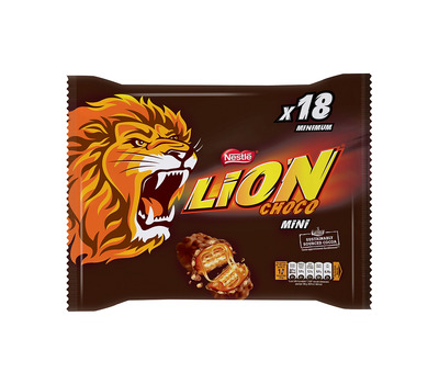 Lion Mini - chocoladerepen - 350g