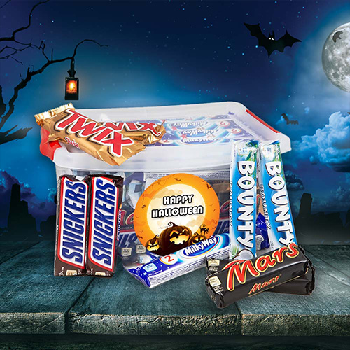 chocolademix van Snickers, Twix, Bounty, Mars en MilkyWay chocoladerepen (50 stuks)
