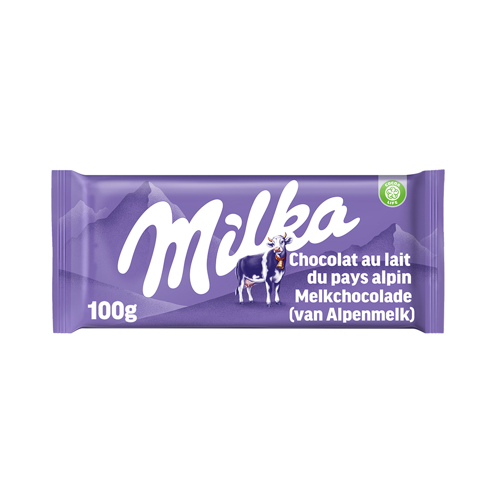 Milka - tablet melkchocolade - 100g