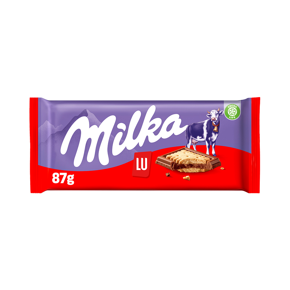 Milka Tablet met LU koekjes - 87g